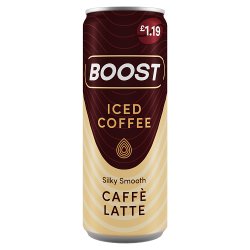 Boost Caffe Latte Iced Coffee Drink 250ml