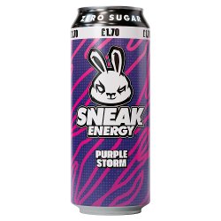 Sneak Energy Purple Storm Energy Drink 500ml