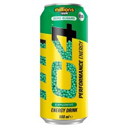 C4 Millions Apple Zero Sugar Energy Drink 500ml