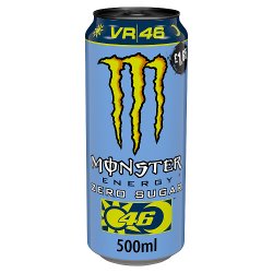 Monster Rossi VR46 Zero Sugar Energy Drink 12 x 500ml