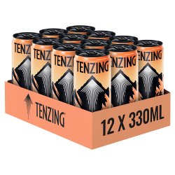 Tenzing Peach & Honey Melon Energy Drink 330ml