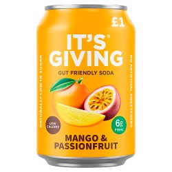 It's Giving Mango & Passionfruit 330ml