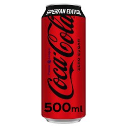 Coca-Cola Zero Sugar 500ml Superfan Can