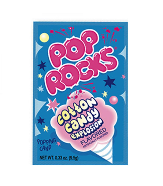 Pop Rocks Cotton Candy 9g (Case of 24)