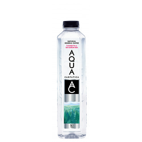 AQUA Carpatica Natural Still Mineral Water 1 Litre