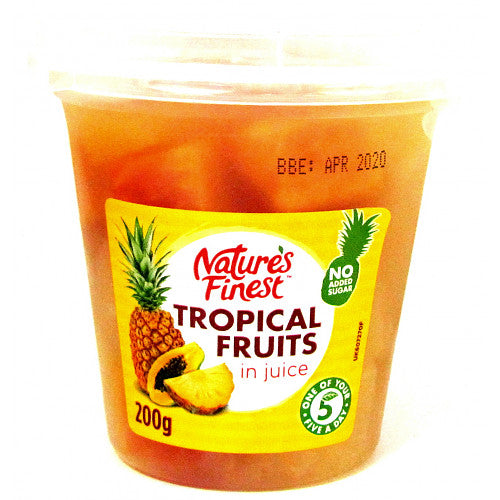 Nature's Finest Tropical Fruits in Juice 200g
