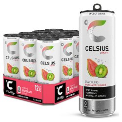 Celsius Sparkling Kiwi Guava Energy Drink 355ml