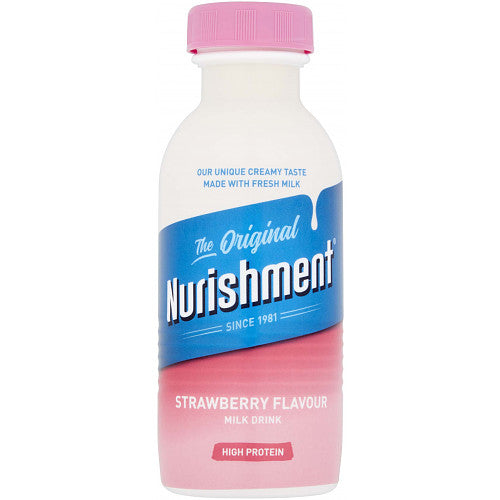 Nurishment Strawberry Flavoured Milk Drink 330ml