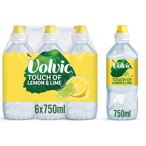Volvic Touch of Fruit Lemon & Lime Soft Drink 750ml