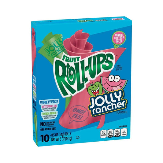 Betty Crocker Fruit Roll Ups Jolly Rancher 141g (Case of 10)