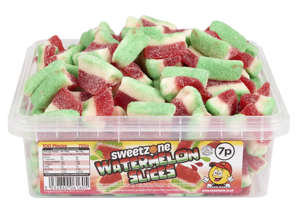 Sweetzone Watermelon Slices Tub 700g