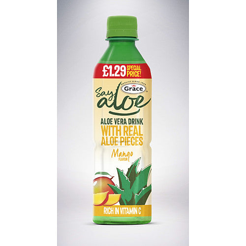 Grace Aloe Vera Mango Soft Drink 500ml