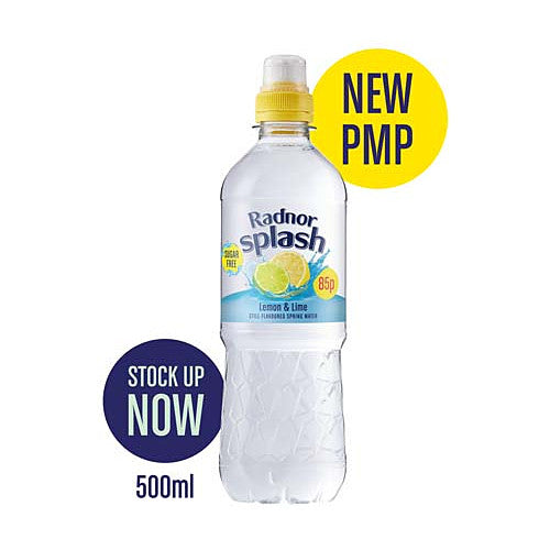 Radnor Splash Lemon & Lime Flavoured Water Drink 500ml