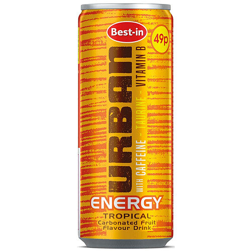 Bestin Urban Tropical Energy Drink 250ml