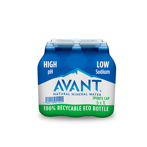 Avant Natural Mineral Water Sportscap 1 Litre