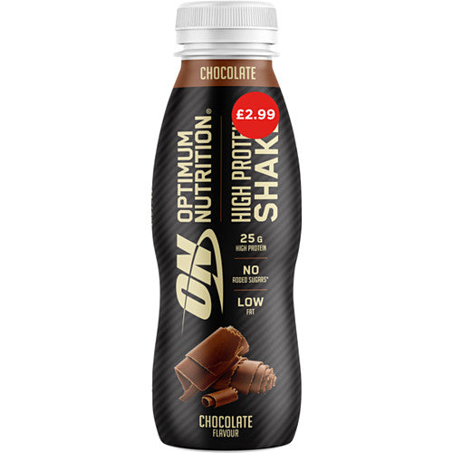 Optimum Nutrition Chocolate Flavour High Protein Shake 330ml