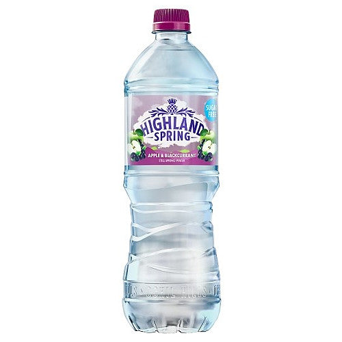 Highland Spring Apple & Blackcurrant Flavoured Water Drink 750ml