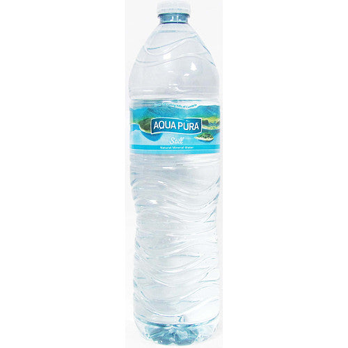Aqua Pura Still Natural Mineral Water 6 x 1.5 Litre