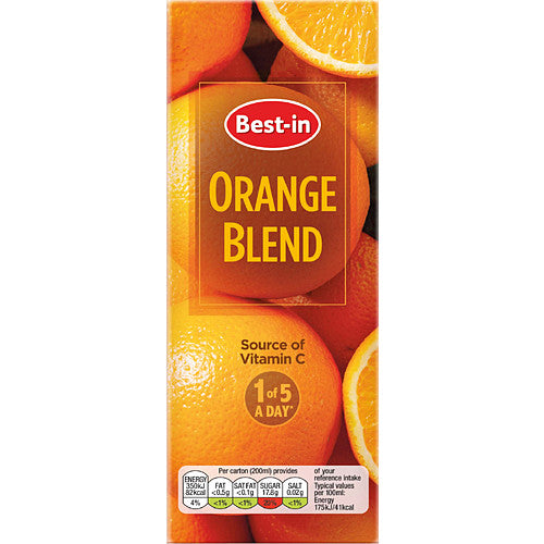 Bestin Pure Orange Juice (Blend) 200ml