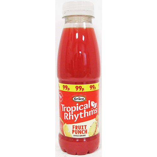 Tropical Rhythms Fruit Punch Soft Drink 330ml