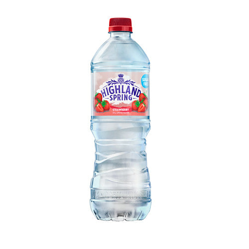 Highland Spring Strawberry Flavoured Water Drink 750ml