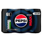 Pepsi Max Carbonated Low Calorie Cola Drink 6 x 330ml PMP £3.29