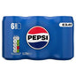 Pepsi Cola Carbonated Soft Drink 6 x 330ml Cans PMP £3.49