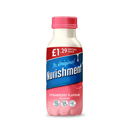 Nurishment The Original Strawberry Flavour Milk Drink 330ml