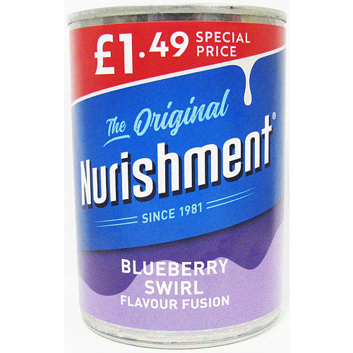 Nurishment Fusin Blueberry Swirl Soft Drink 400g