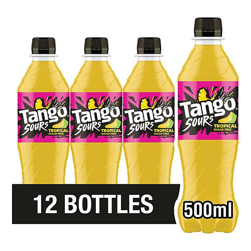 Tango Sours Tropical Sugar Free Soft Drink 500ml