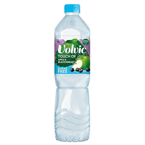 Volvic Touch of Fruit Apple & Blackcurrant Soft Drink 1.5L