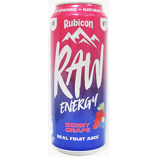 Rubicon Raw Berry & Grape Soft Drink 500ml