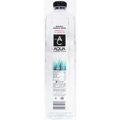 AQUA Carpatica Natural Still Mineral Water 2 Litre