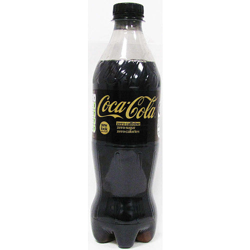 Coca-Cola Zero Sugar Zero Caffeine Soft Drink 500ml