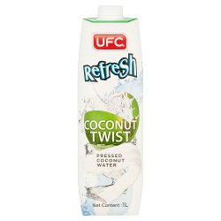 UFC Refresh Coconut Twist Pressed Coconut Water 1L