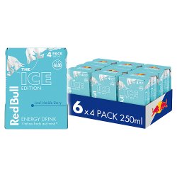 Red Bull Ice Edition Iced Vanilla Berry Energy Drink 6 x 4 x 250ml