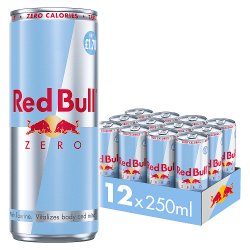 Red Bull Zero Energy Drink 12 x 250ml
