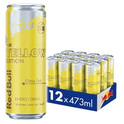 Red Bull Summer Edition Citrus Zest Energy Drink 12 x 473ml
