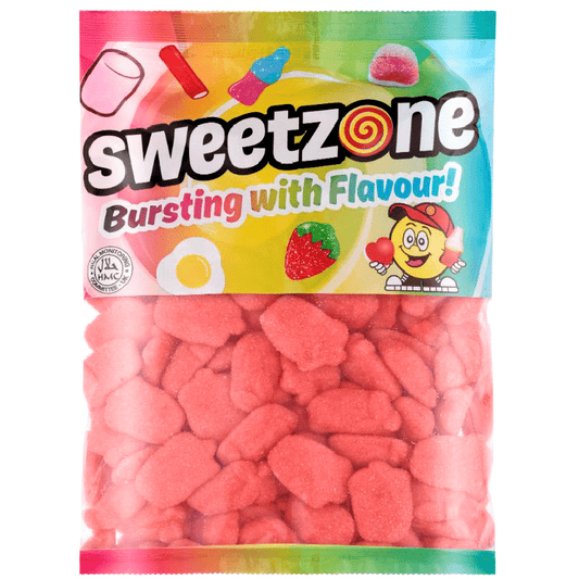 Sweetzone Foam Strawberries Bag 1kg