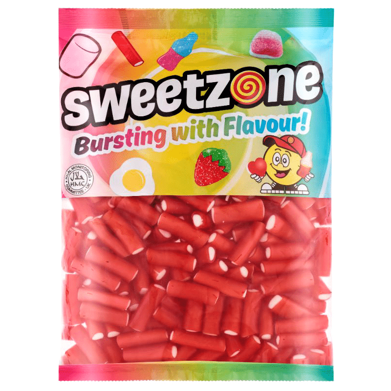 Sweetzone Mini Strawberry FIilled Pencils Bag 1kg