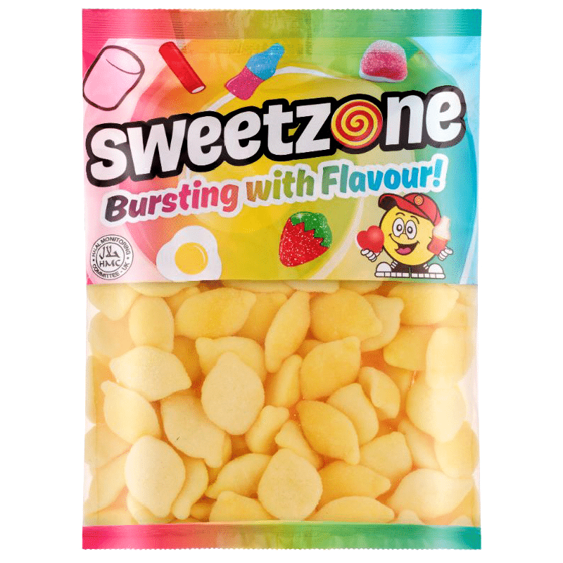 Sweetzone Foam Lemons Bag 1kg