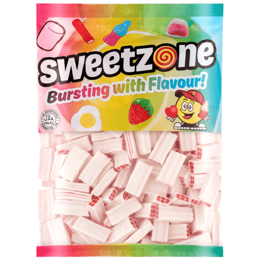 Sweetzone Strawberry & Cream Bricks Bag 1kg