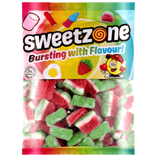 Sweetzone Fizzy Watermelon Slices Bag 1kg