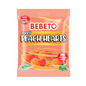 Bebeto Fizzy Peach Hearts Bag 150g (Case of 10)
