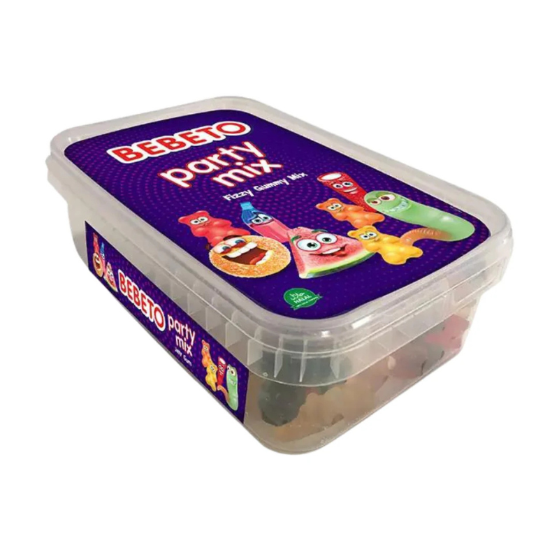 Bebeto Party Fizz Mix Tub 400g (Case of 12)