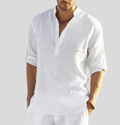 Avarati LinenEase Shirt – Premium Men’s Linen Shirt for Breathable Comfort & Timeless Style - AVARATI