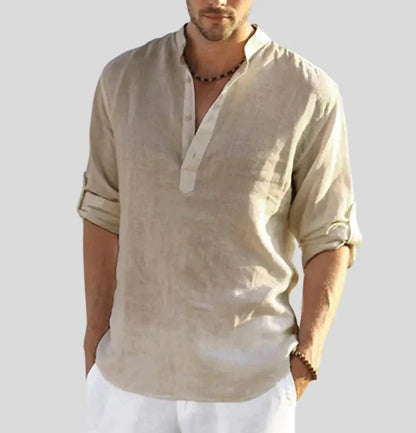 Avarati LinenEase Shirt – Premium Men’s Linen Shirt for Breathable Comfort & Timeless Style - AVARATI