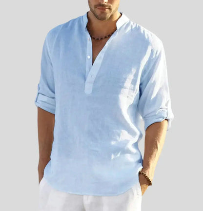 Avarati LinenEase Shirt – Premium Men’s Linen Shirt for Breathable Comfort & Timeless Style - AVARATI