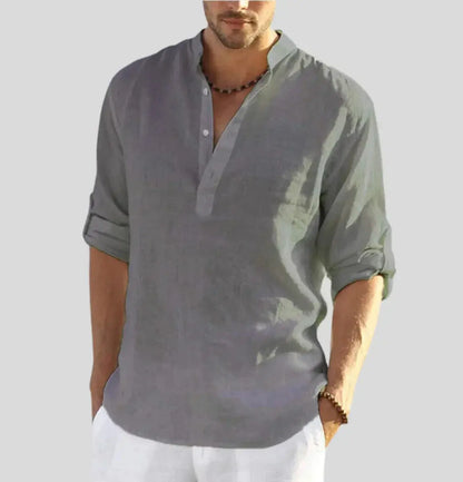 Avarati LinenEase Shirt – Premium Men’s Linen Shirt for Breathable Comfort & Timeless Style Avarati