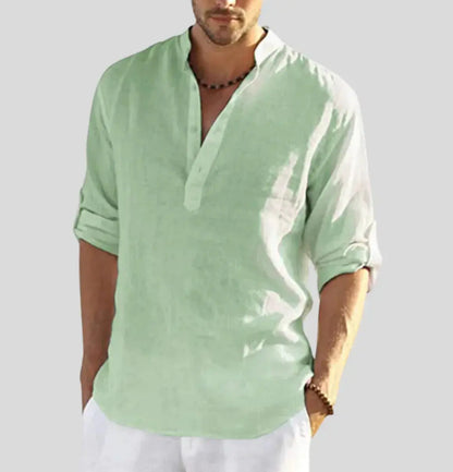 Avarati LinenEase Shirt – Premium Men’s Linen Shirt for Breathable Comfort & Timeless Style - AVARATI